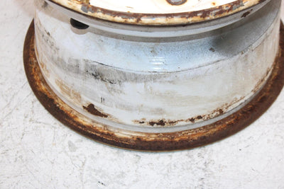 1998 Kawasaki Bayou 300 Oem 11x6.5 Front Wheel Rim (White) 41025-1342-5A AK17
