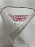 New Women’s H Bar C White Design Long Sleeve Pearl Snap Size 12 KK-108
