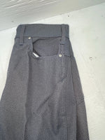 New Vintage Gray Speckled Polyester Pants #2624 SS-75