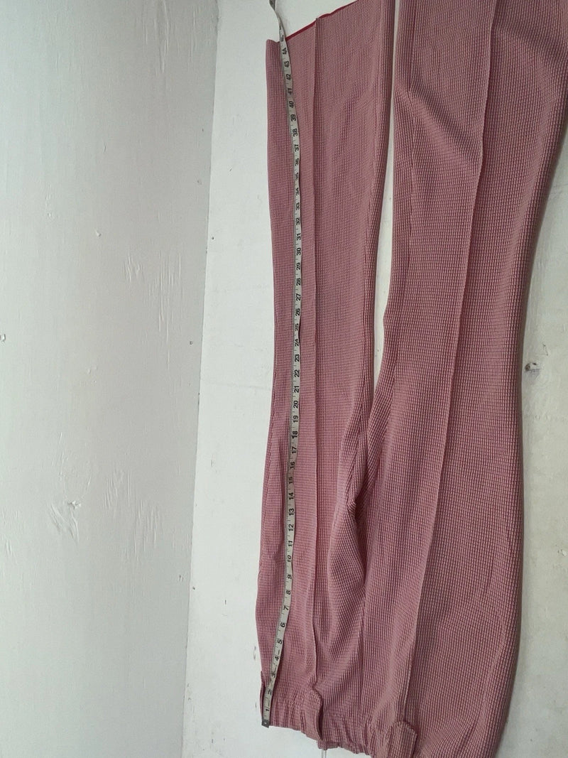 New Vintage Red Checkered Dickson Jenkins Polyester Pants #534 VV-72