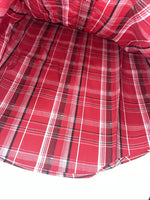 New Men’s Red ELY 1878 Short Sleeve Pearl Snap Shirt. XL S-24