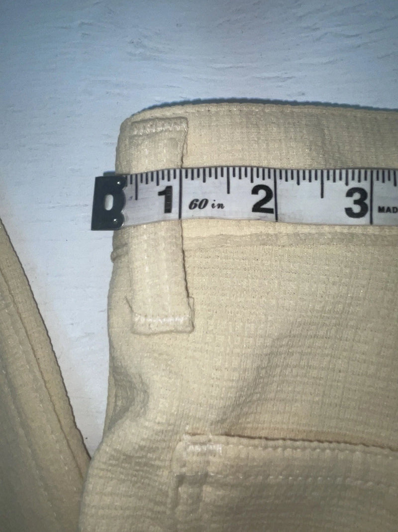 New Vintage Yellow Polyester Pants #5450087 3A-24