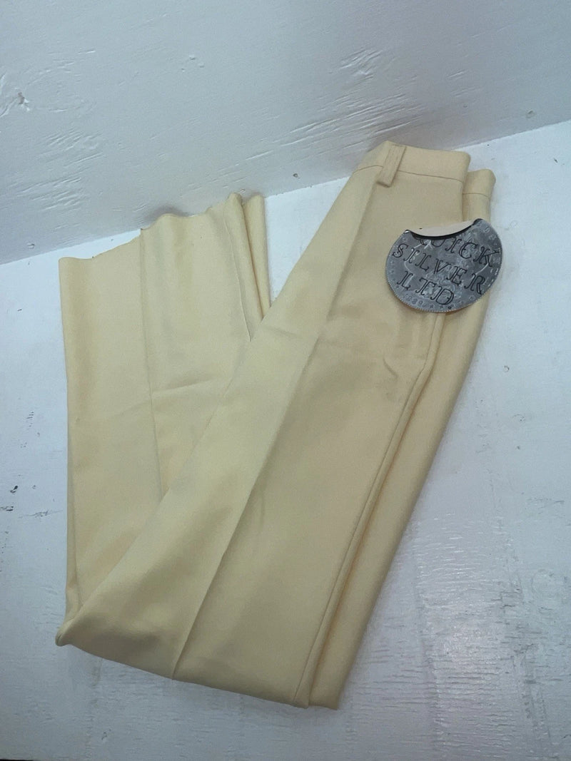 New Vintage Yellow Quicksilver Polyester Pants #2662 XX-55