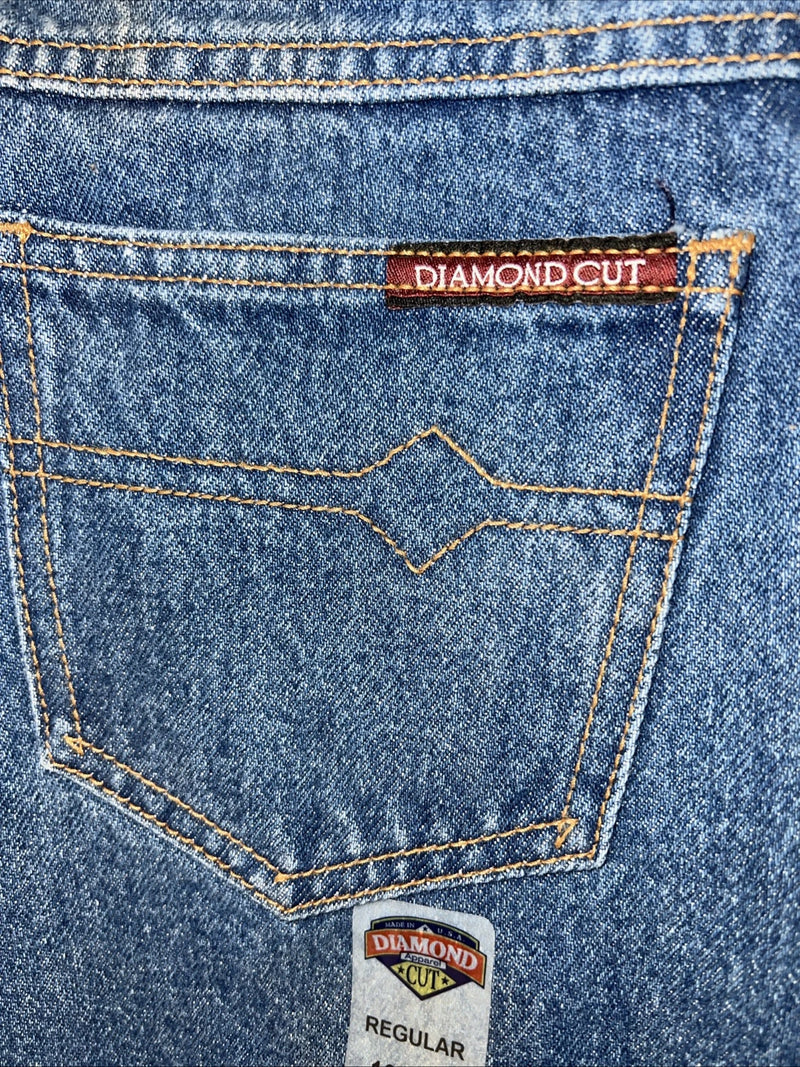New Women’s Diamond Cut Regular Fit Denim Jeans. 16x34 K-16