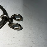 New O Ring Snaffle With Draw Rein Hooks LLL-13