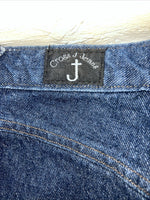 New Women’s Cross J No Back Pockets Denim Jeans. 11/12x36 M-1