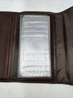 New M&F Brown Leather Women’s Wallet #0638802 P-506