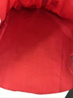 New Men’s Red ELY Cattleman Long Sleeve Pearl Snap Shirt. 16.5x35 L P-61