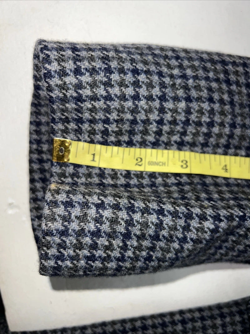 New Men’s Pioneer Wear Blue Plaid Suit Jacket 48L #12504 AA-600