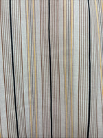 New Women’s Ranch Tan Stripe Long Sleeve Pearl Snap Size 34 MM-4