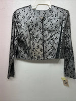 New Women’s Silver 1849 Authentic Ranchwear Short Show Jacket Medium WW-3