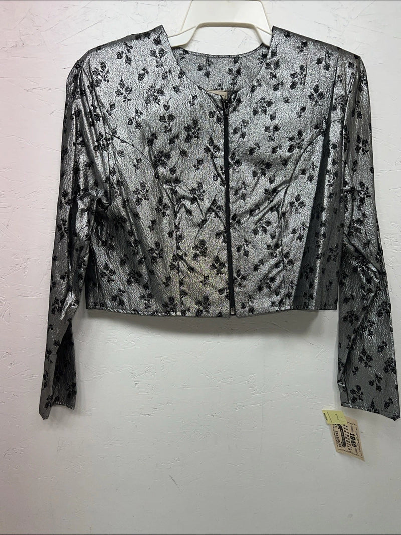 New Women’s Silver 1849 Authentic Ranchwear Short Show Jacket Medium WW-3