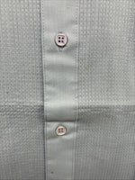 New Wayne Scott Purple Long Sleeve Button Up English Shirt Small X-94