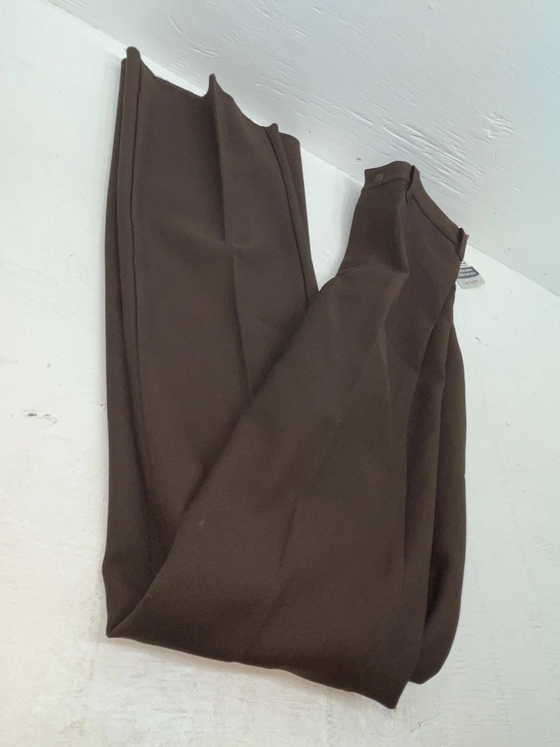 New Vintage Brown Polyester Pants VV-56