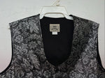 New Women’s 1849 Authentic Ranchwear Silver Western Show Vest XXL L-601