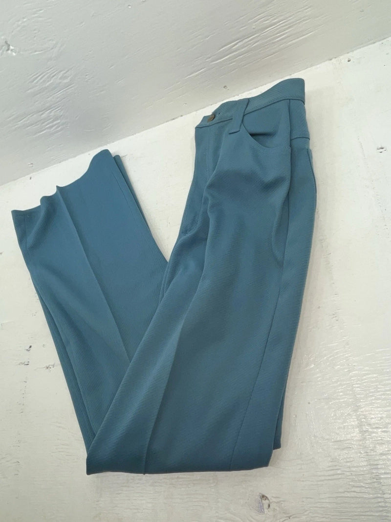 New Vintage Blue Lee Polyester Pants #2610844 SS-79