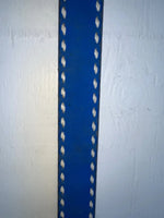 New Blue Genuine Leather Weaved 34” Belt #7030 Z-144