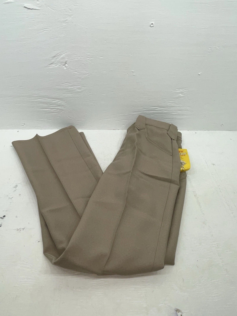 New Vintage Beige Lee Polyester Pants #2032624 OO-76