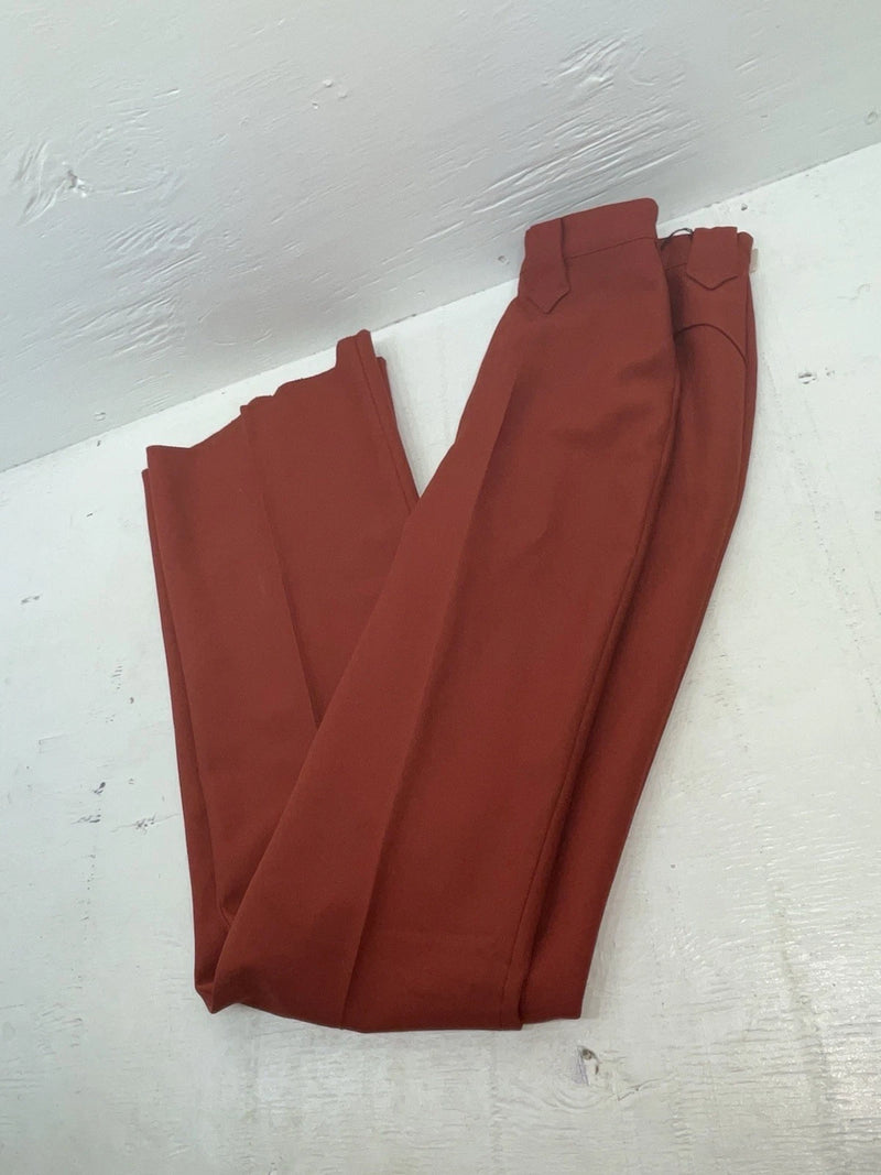 New Vintage Red Panhandle Slim Polyester Pants #735 VV-103