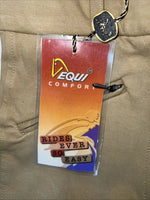 New Women’s Beige Vequi Comfort English Riding Pants. 26 L 6901 D-64