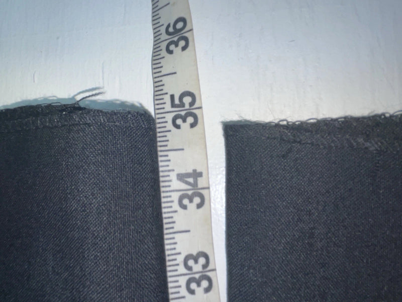 New Vintage Black Circle S Polyester Pants #8541 SS-29