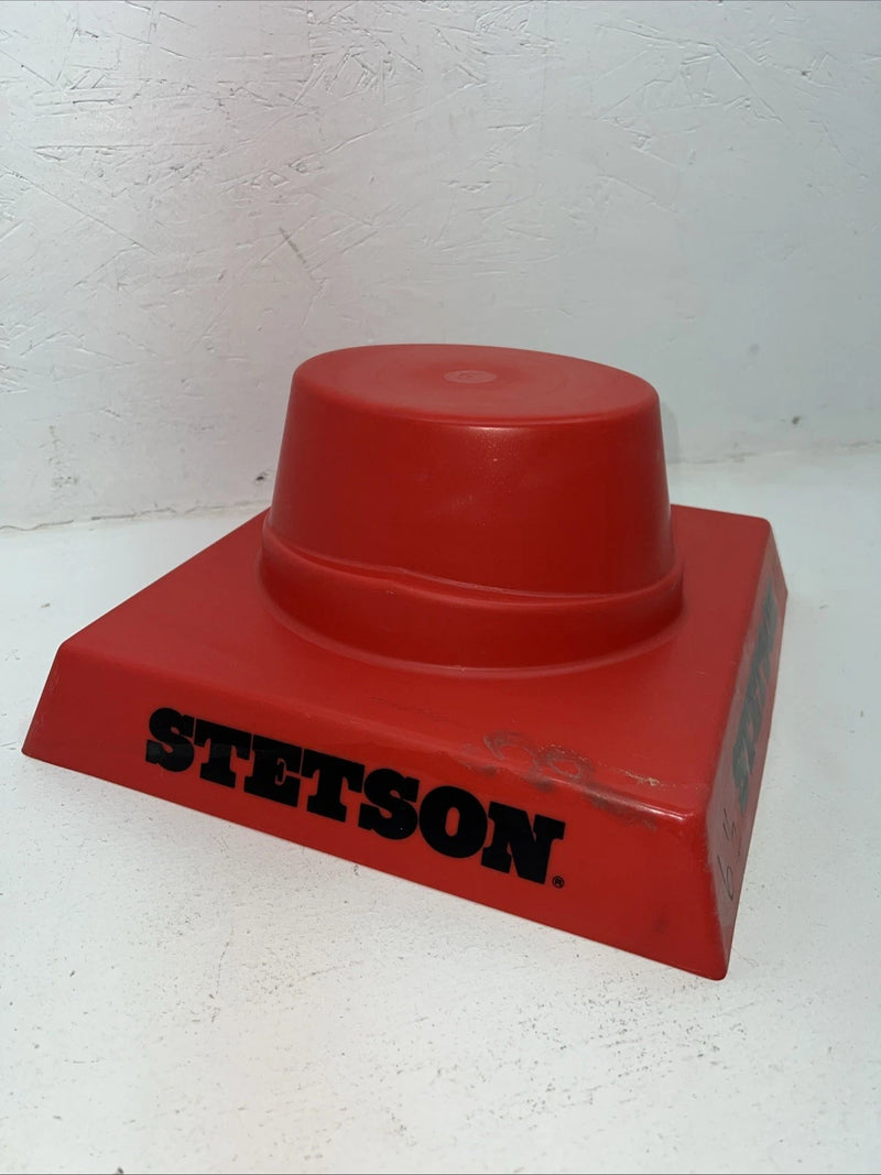 New Red Stetson Cowboy Hat Stand 3C-100