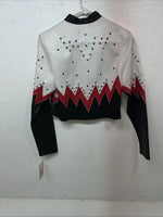New Women’s 1849 Authentic Ranchwear White Short Western Show Jacket XS UU-69