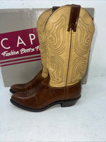 New Women’s Brown Capezio Cowboy Boots. L 224 6.5 6 1/2 M. 19-81