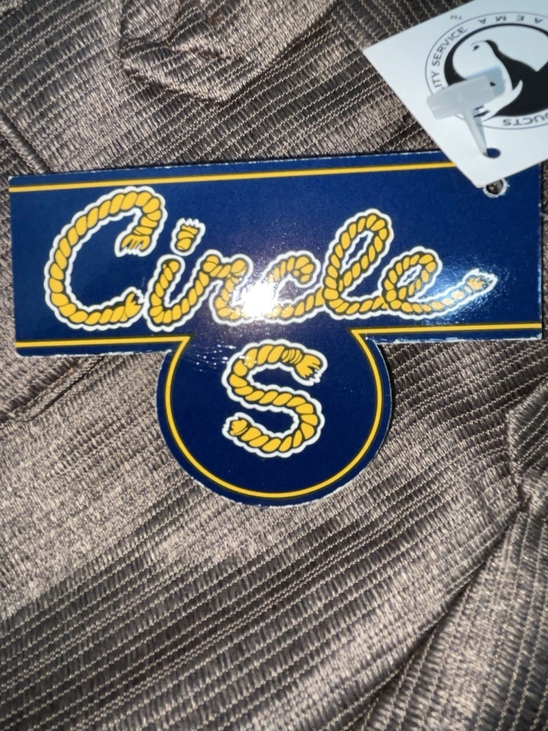New Vintage Brown Circle S Polyester Pants #CP5091 SS-12