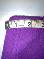 New Vintage Purple Polyester Pants VV-38