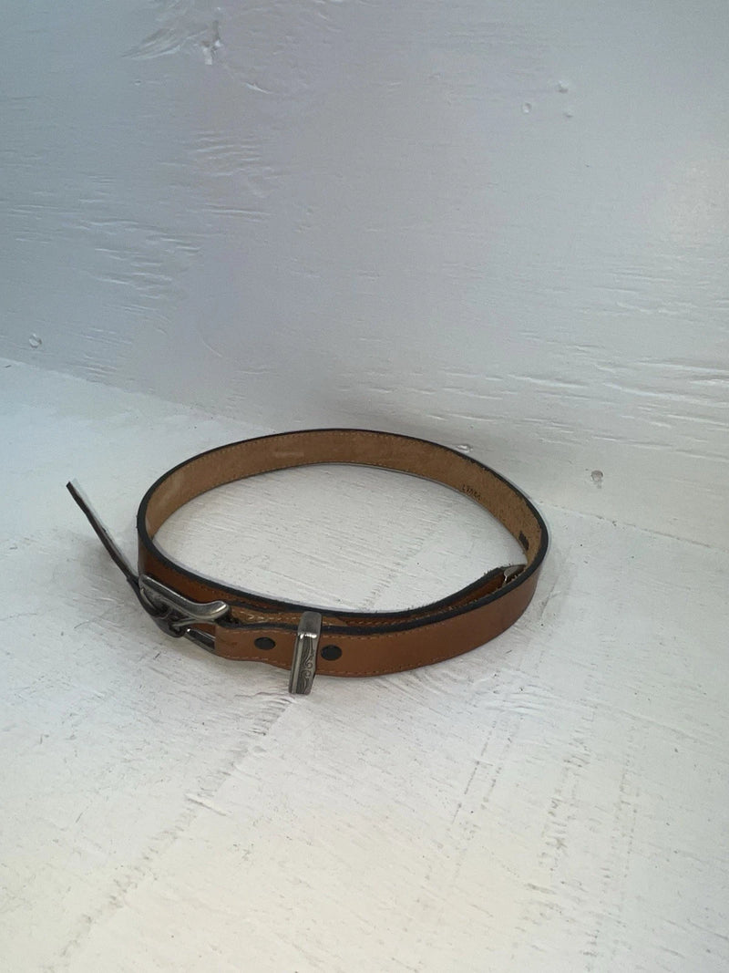 New Brown Genuine Leather Chambers 25” Belt NN-44