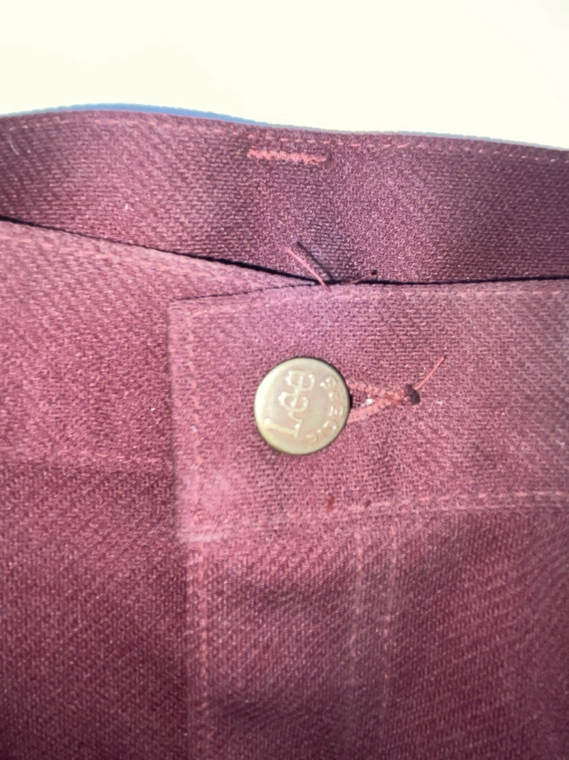 New Vintage Red Lee Polyester Pants #2004061 OO-57