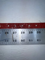 New Red Genuine Leather Wrangler Tooled 28” Belt #4151 JJ-112