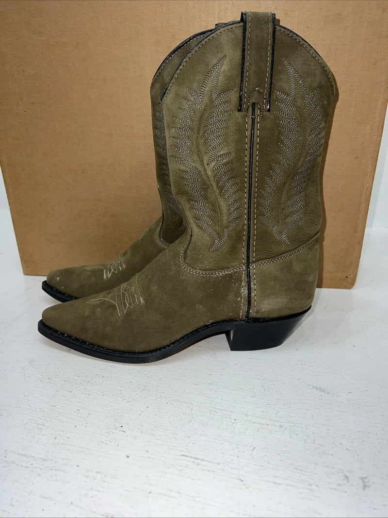 New Women’s Green Texas Brand Cowboy Boots. SL520 6 M. 20-104