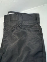 New Vintage Black Circle S Polyester Pants #CP4793 OO-98