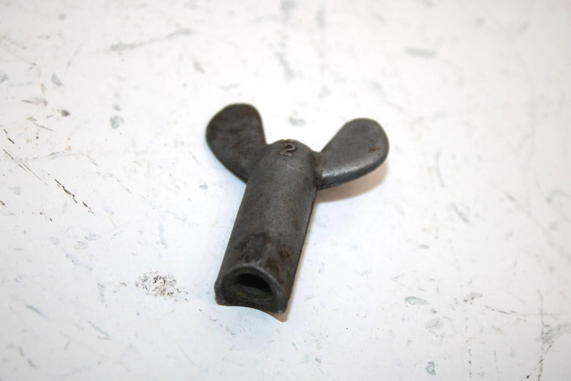 87 Kawasaki Bayou 185 Klf185a Oem Front Brake Wing Nut Adjuster 92015-1608 AK13