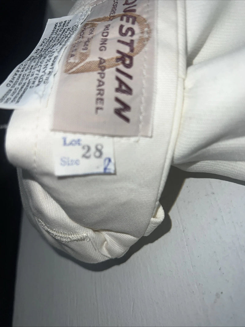 New Women’s Equestrian Correct Riding Apparel English Pants. 28 Reg #5766 A-140