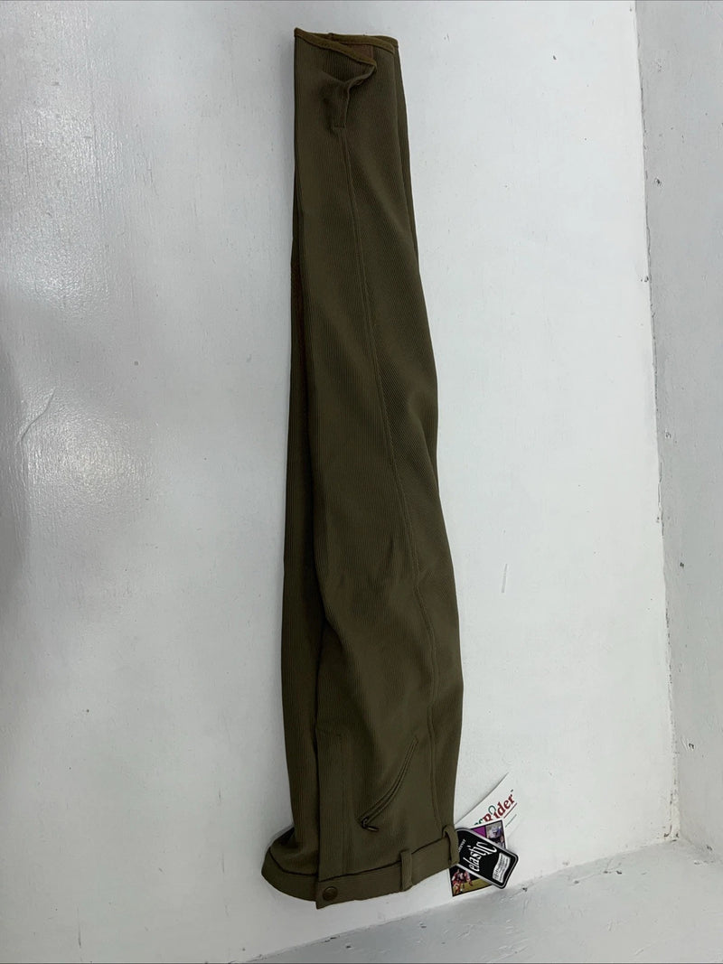 New Women’s Brown Tuff rider English Breeches. 26 R D-53