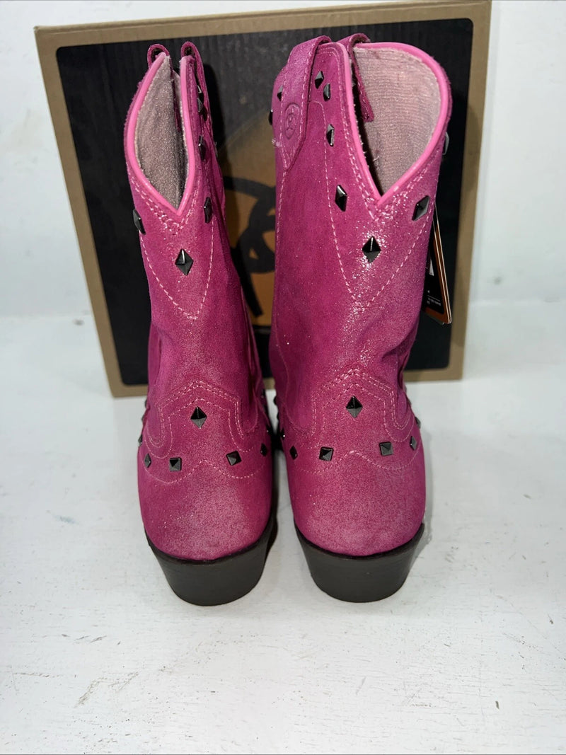 New Children Ariat Pink Cowboy Boots. 6 M. 24-49