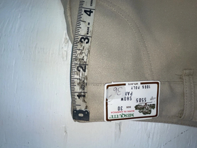 New Vintage Beige Mesquite Polyester Pants #5505 OO-66