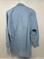 New Men’s Cricket Creek Blue Long Sleeve Button Up Medium MM-98
