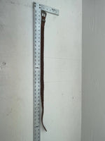 New Brown Genuine Leather Braided 28” Belt #02/4710 NN-17