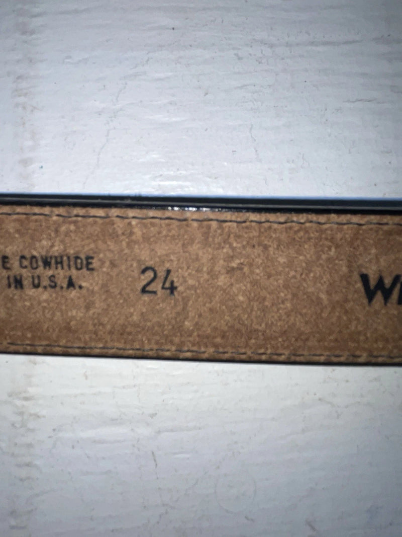 New Green Genuine Leather Wrangler 24” Belt #627002 NN-57