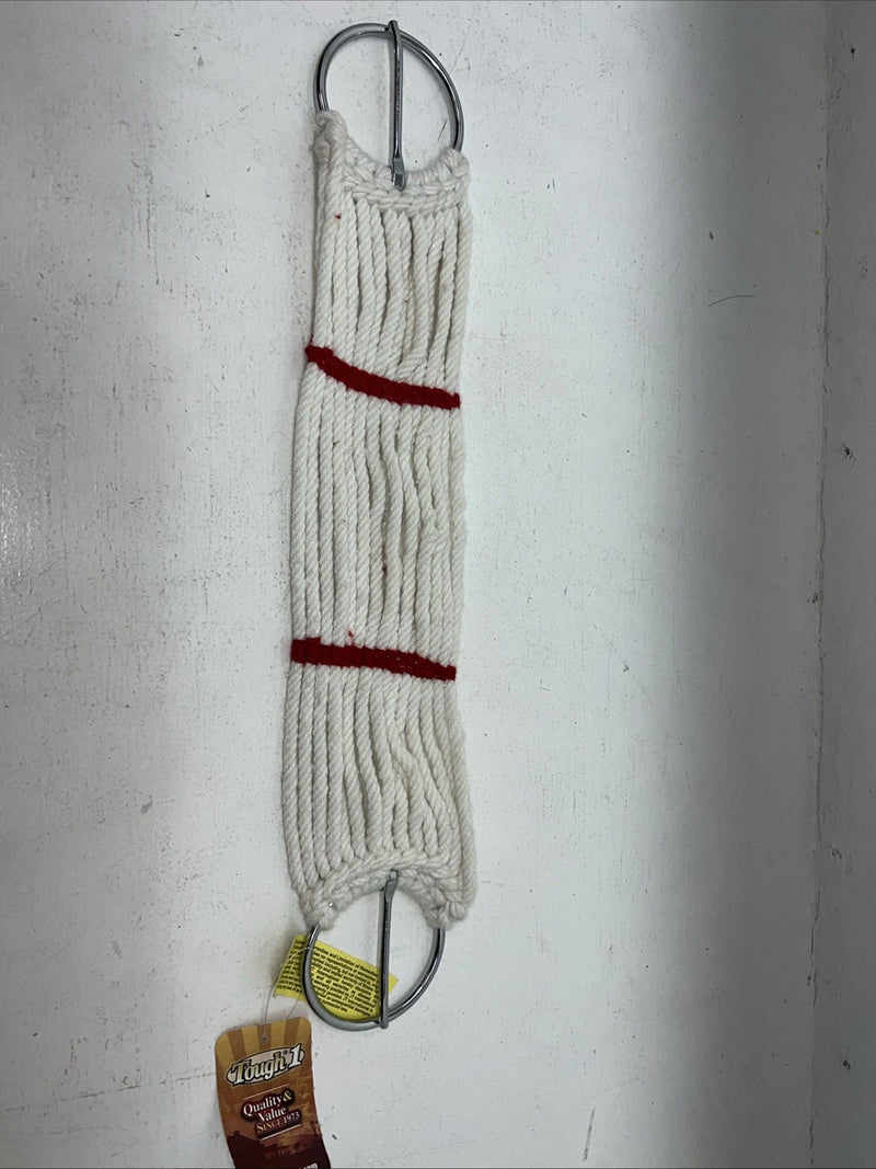 New Tough 1 White Red Mohair 24” Cinch #59-1212 BB-1