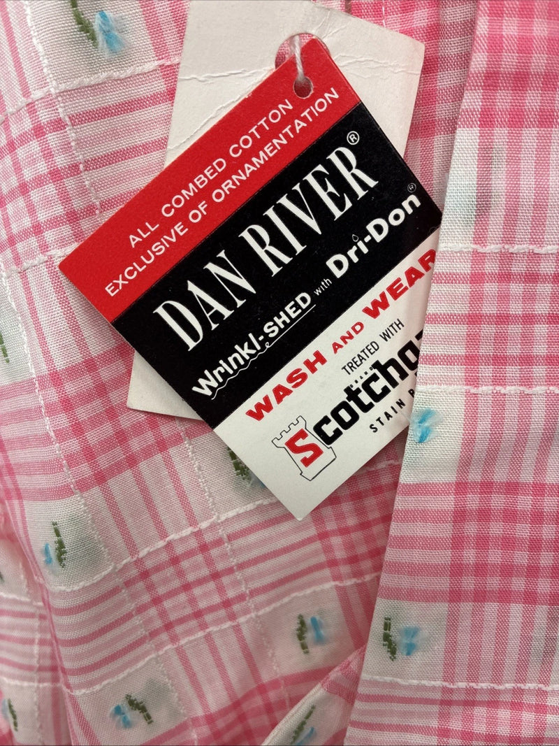 New Women’s Trail Ridge Link Plaid Design Long Sleeve Half Zip Size 36 YY-22