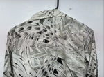 New Woman Dickson Jenkins Deigned Long Sleeve Pearl Snap Size 34 LL-11