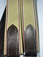New EQUIROYAL Brown English Girth Panel Premium 50” #21-590-7-50 BB-19