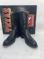 New Women’s Black Texas Brand Cowboy Boots. 4400 7 M. 18-20