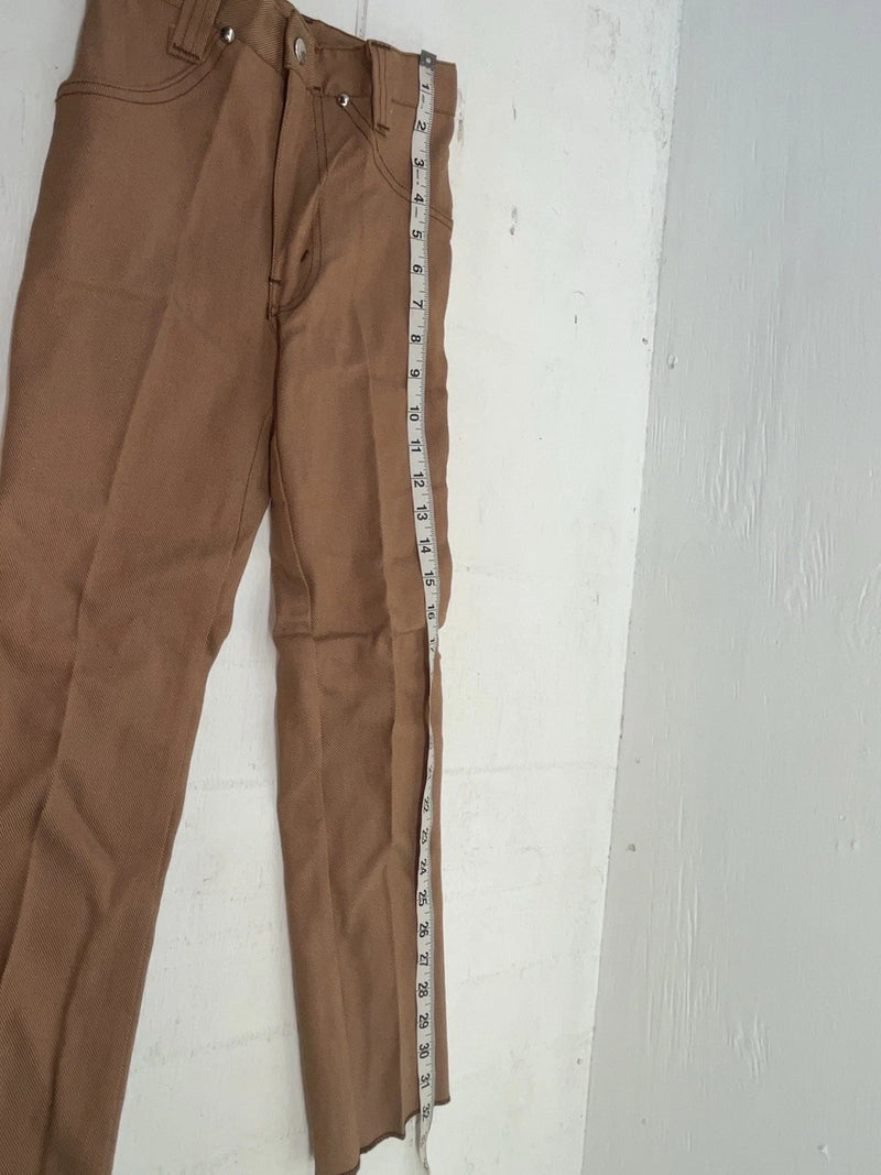 New Vintage Brown Karman Polyester Pants #8405004 3A-104