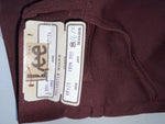 New Vintage Red Lee Polyester Pants #2004061 ZZ-89
